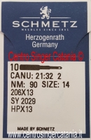 Ago Schmetz ( AG/SC S 02 ) SY 2029 206X13 HPX13 Fin. 90/14