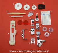 PIEDINO SINGER ( PI/SI SO 31 ) Kit piedini e accessori