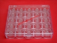 SPOLINA JANOME ( SP/JN 05 ) ORIGINALE 25 PZ + CONTENITORE