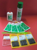 KIT ACCESSORI CUCITO AGHI-SPOLINE-OLIO SPRAY (offerta 2)