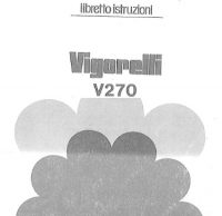 Manuale istruzioni Vigorelli V270 (VERSIONE DIGITALE)